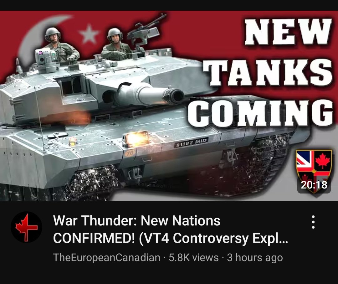 This is ridiculous, Gaijin Entertainment bent the knee to a bunch of Chinese Nationalists regarding removing a VT-4 tank from Thailand 🇹🇭from the Japanese tech tree. The Chinese community pressured Gaijin so much that it forced the removal of a vehicle from the game over politics