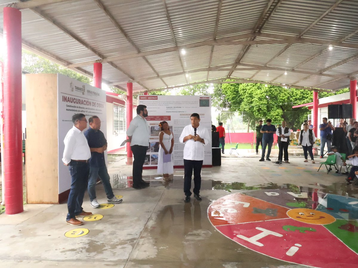 daniel_casasus's tweet photo. En el Jardín de Niños Alberto Correa Zapata, en la R/a. Azucena 4ta Sección, en el municipio de Cárdenas, estrenamos Dirección, sanitarios, obra exterior, mantenimiento del Edificio A y varias mejoras más. 🏫🌈

Gracias al impulso de nuestro Gobernador @TabascoJavier , ahora 94 niñas, niños, docentes y administrativos cuentan con espacios más seguros, bonitos y listos para aprender, jugar y crecer. 📚✨

💚 Porque cada escuela renovada es una semilla de futuro para Tabasco.

#Tabasco
#GobiernodelPueblo
#GobiernoDeTerritorio