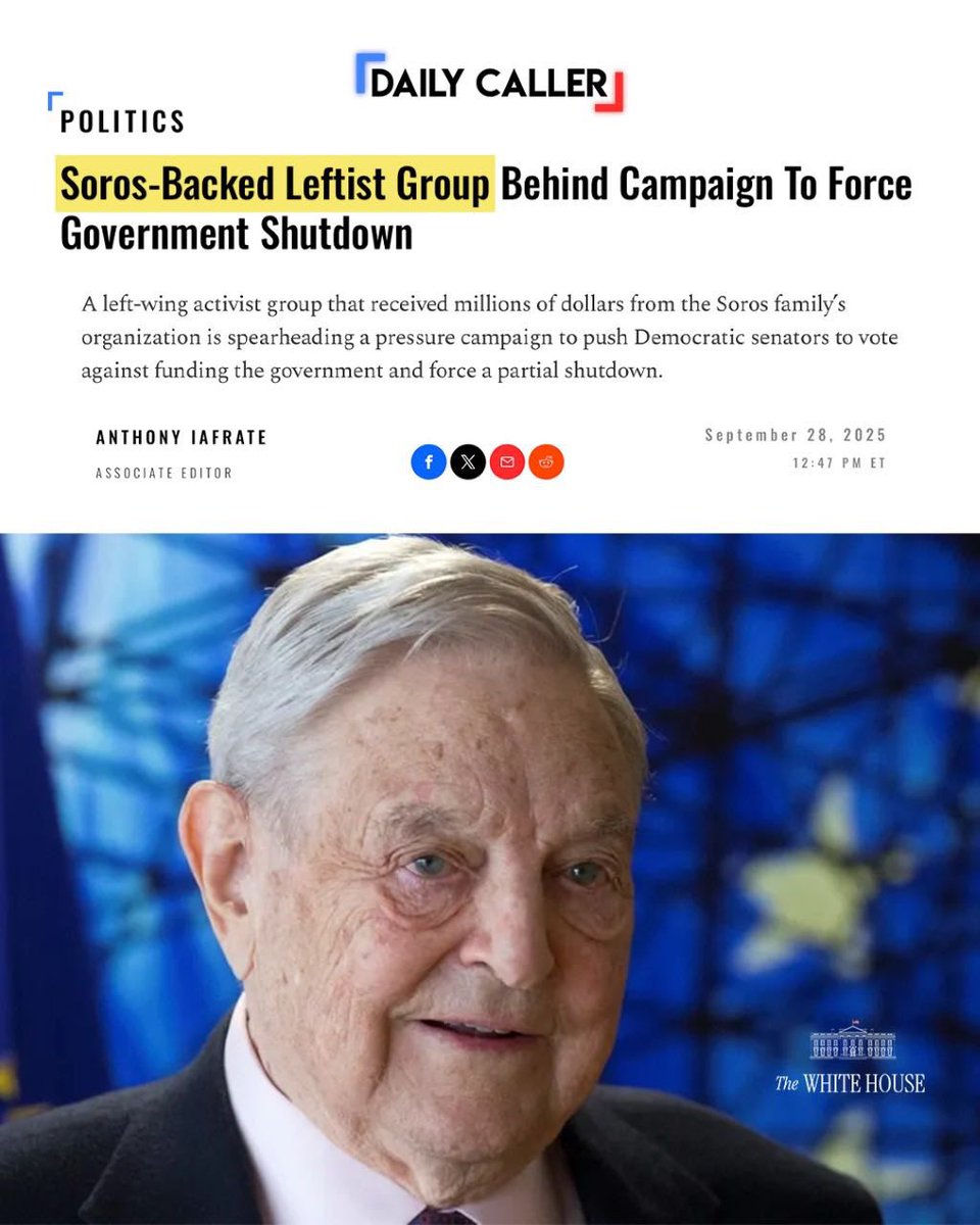 <a href="/GavinNewsom/">Gavin Newsom</a> Stop lying liars !! Communist Democrats like you are on the Deep State Soros 

Soros backed leftists to SHUTDOWN the government 🤡🤡