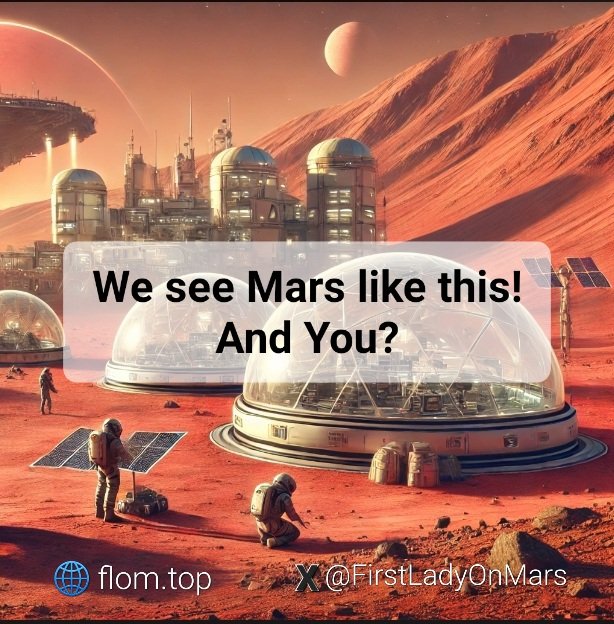 FirstLadyOnMars's tweet photo. Hello #FirstLadyOnMars ✨️
Let’s grow, create, and build together!🚀
Join our community✌️

#FLOM #Solana #FirstLadyOnMars https://t.co/BzxOU8dEUD