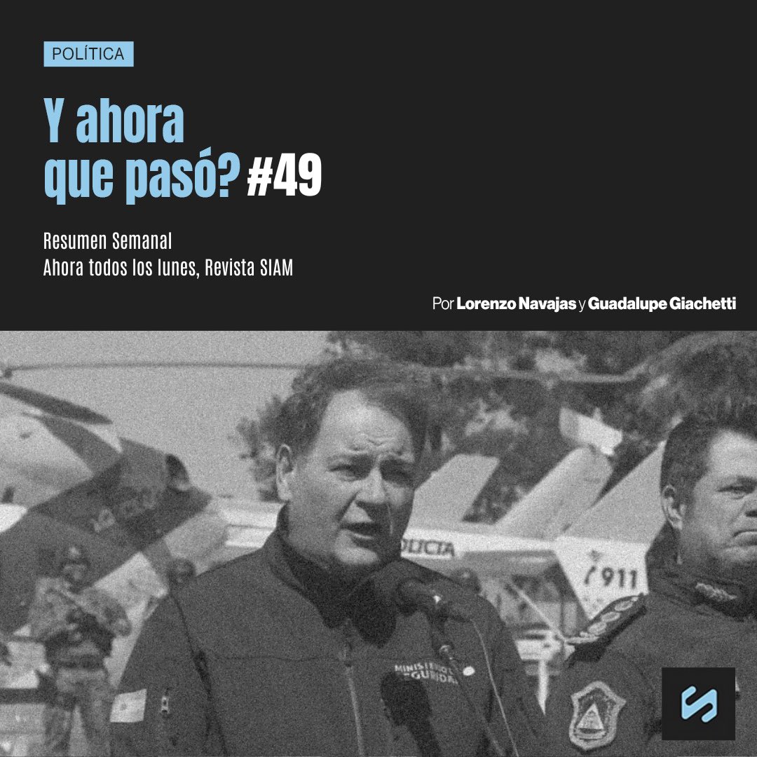 Esta semana el país estuvo conmovido por el asesinato de tres jóvenes por parte de una banda narco. En paralelo, mandatarios visitaron Nueva York y hay foto con Trump.

Por <a href="/Bladifiquese/">Fedaykin</a> y <a href="/guadigiachetti/">guadi🌞</a> 
siamrevista.com/y-ahora-que-pa…