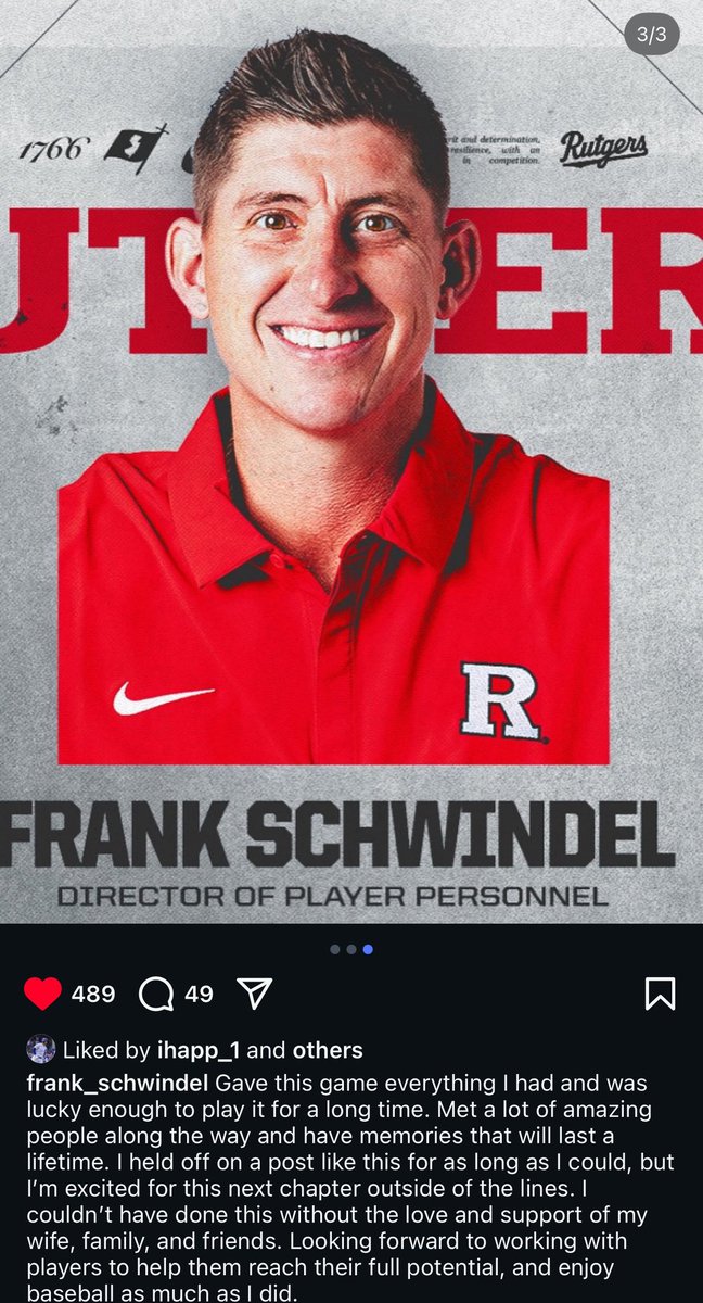 DOM_Frederic's tweet image. frank schwindel has apparently retired. first off, what a guy. like just a guy. what a stretch. what a summer, helped pull cubs fans out a dark place. fittingly, on the day before cubs first playoff series since the rebuild. truly poetic. it really closes a chapter. cub for life