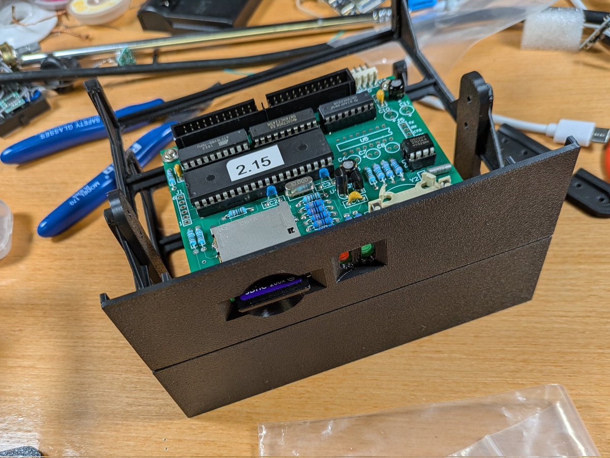 slofunk's tweet photo. Printed these out so I can mount the frehd internal to the model 3. #septandy. https://t.co/c1kSBWKyCT