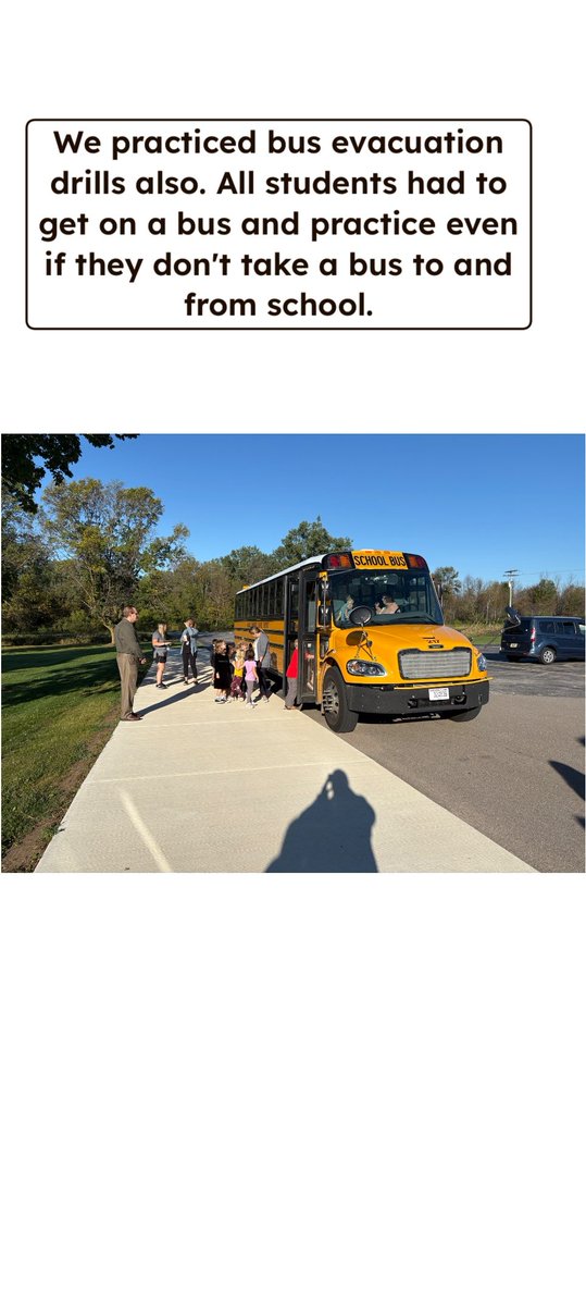 Practicing bus evacuation procedures <a href="/PCSD_FV/">Fairview Elementary</a> #raiderstrong
