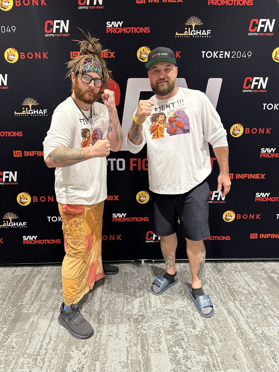 My dude <a href="/KennethBosak/">₿rokenn</a> looking lean and mean ready for FIGHT NIGHT! 🥊