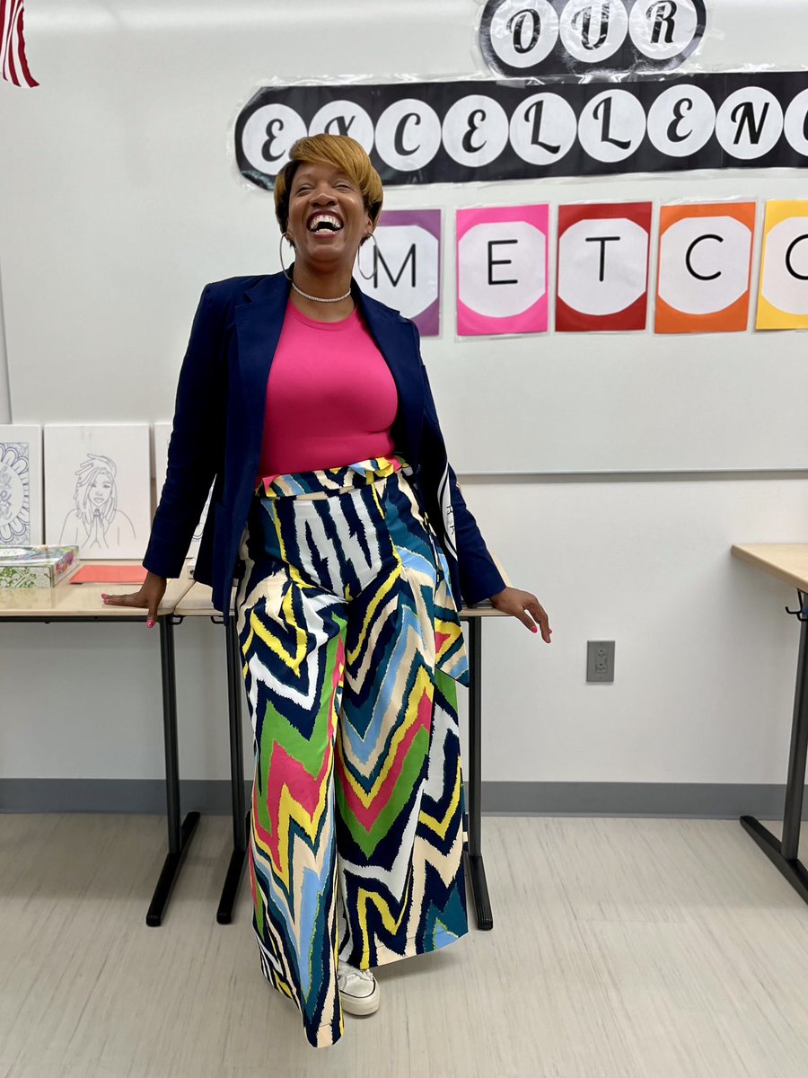 #METCO Director joy loading…
There are so many posts about flexing, so I’m gonna flex my joy in hopes it permeates. At a time when joy is being snatched, judged, and condemned, I have the audacity to project it.
