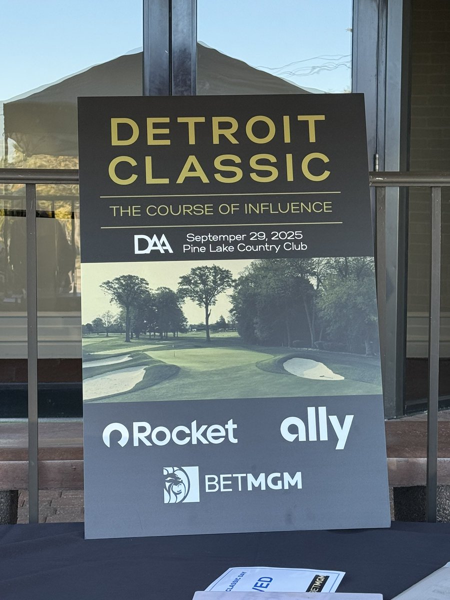 DAA_Golf's tweet photo. Today was the final DAA event of the year, as well as our very first DAA Detroit Classic Day at the stunning Pine Lake Country Club! https://t.co/aqzgFnLM85