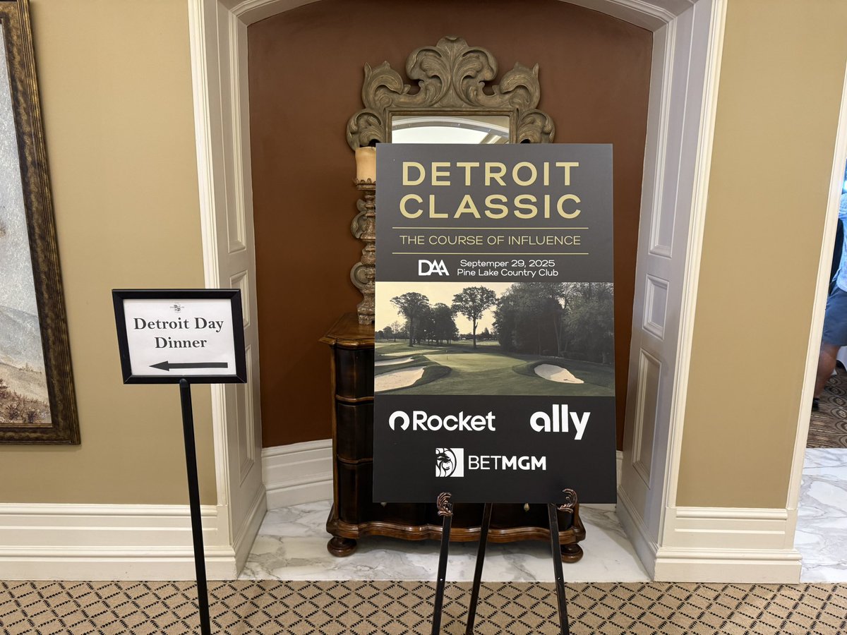 DAA_Golf's tweet photo. Today was the final DAA event of the year, as well as our very first DAA Detroit Classic Day at the stunning Pine Lake Country Club! https://t.co/aqzgFnLM85