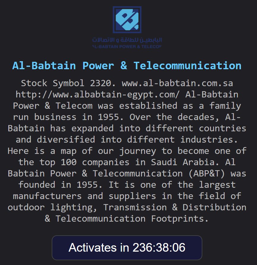 ikrem2022's tweet photo. ⚠️ تنبيه سيبراني | ادعاء اختراق #بابطين
تدعي مجموعة "The Gentlemen" اختراق شركة Al-Babtain Power &amp; Telecommunication 

شركة #البابطين للطاقة والاتصالات

والمطالبة بفدية مع موعد نهائي مذكور (9 أكتوبر 2025). المصدر: https://t.co/aQXs5wEqNJ لم تثبت صحة الادعاء بعد #أمن_سيبراني https://t.co/0HXJKgSuCV