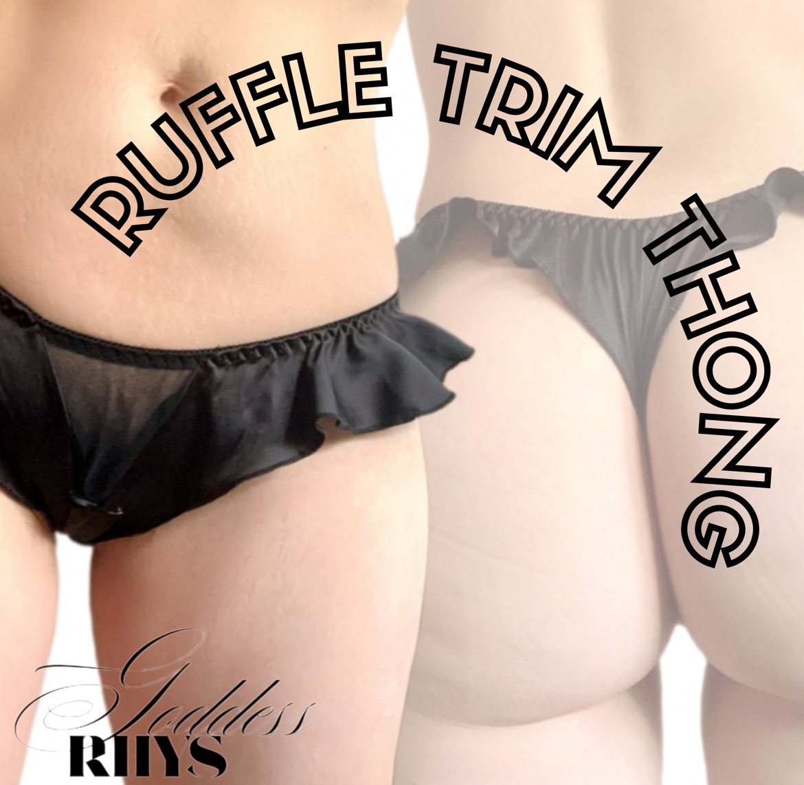GoddessRhys's tweet photo. Ruffle Trim Thong 

CUTE CUTE CUTE! The ruffles flutter around so pretty when I shake my ass 😘

@allthingsworn https://t.co/05GOEnfa0o

#DirtyPanties
#UsedPanties
#PantyFetish https://t.co/8XhVwYPsiS
