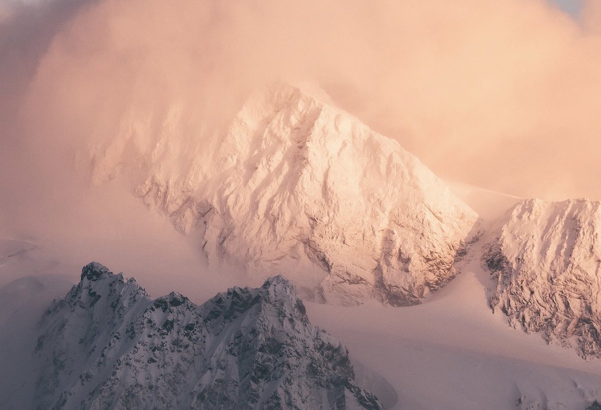 Pastel scenes from the Mount Baker Wilderness