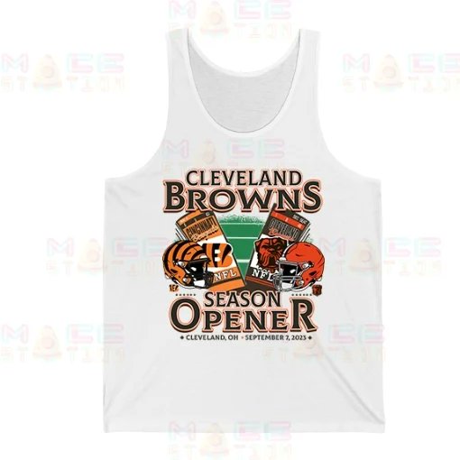 MiceStation's tweet photo. Cleveland Browns Season Opener Tank Top #shirt #fashion #tshirt #shirts #style #clothing #tshirts #clothes #mensfashion #dress #menswear #onlineshopping #tshirtdesign #shirtdesign #streetwear #shopping #micestation #funnytshirts
https://t.co/bFnSwuAd4v https://t.co/i599I64fPL