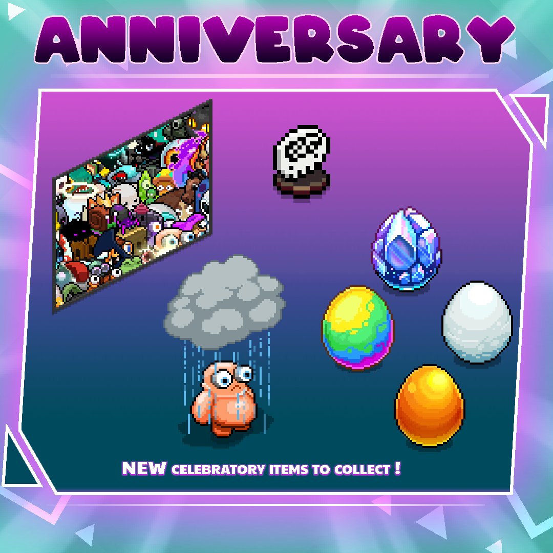 EVERYONE STOP SCROLLING 🗣📢📢

#PewDiePie's Tuber Simulator is now NINE YEARS OLD!! 🎉🎂🎈

Brand new items to celebrate: loom.ly/1wRJ5VU

🎁👇 Post "Happy Birthday Tuber" + your IGN below for a chance to win 500 BUX! (will pick 3 random followers) 👇🎁