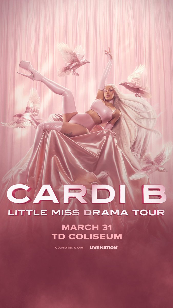 CANADA… the drama is coming for you!!! Presale tickets for the LITTLE MISS DRAMA tour at TD Coliseum go on sale tomorrow (9/30) at 10am est!! Public on sale begins October 1st at 10am your local time.. can’t wait to see you guys there! ticketmaster.ca/event/1000633A…
