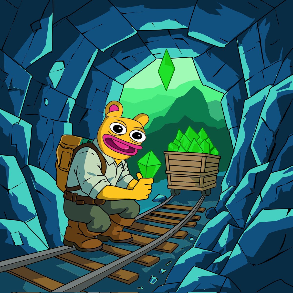⛏️ Brett2.0 is mining pure alpha… and all he’s pulling up are green diamonds 💎💚

The gems of the bull run are here, and Brett2.0 is leading the way.
Don’t miss your chance to stack with the Golden Boy.

#Brett2 #Base #Crypto #BullRun