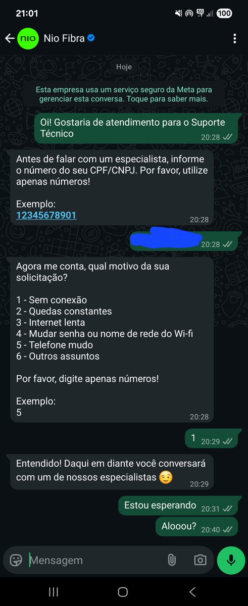 PsicologoAdam's tweet photo. @NioInternet Disseram que me mandaram mensagem no privado, olha ai o chá de cadeira. https://t.co/yWDSTUqo2T