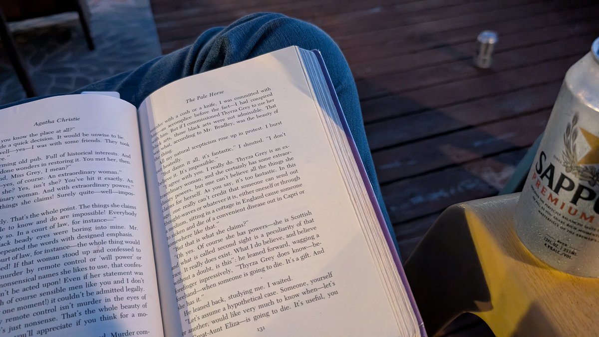 pineconewinter's tweet image. Perfect Agatha Christie weather today