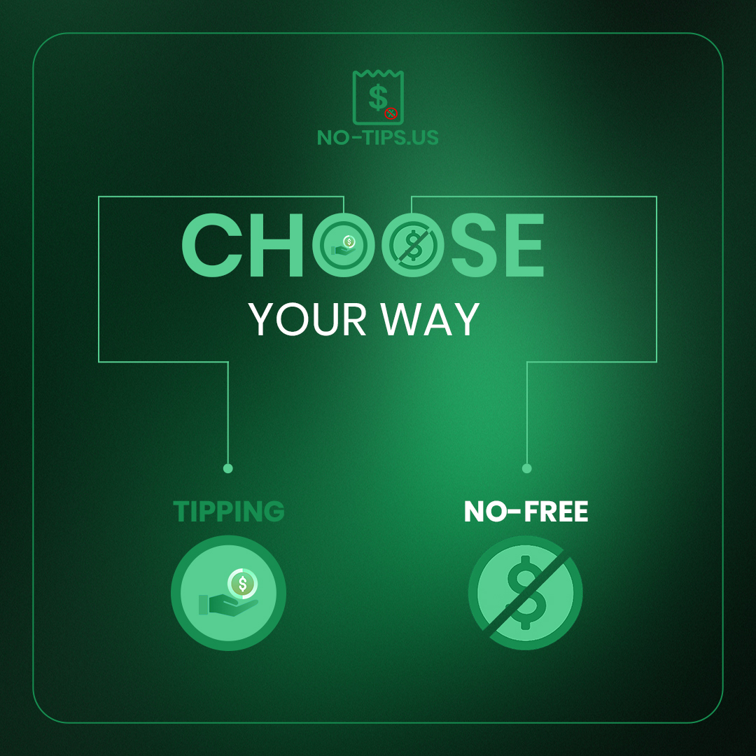 No_Tips_us's tweet image. Tipping is optional.
Payments are flexible.
You decide what’s right for you.
Tell us your payment preference!
#FreedomToChoose #TipFreeCulture #NoTipsNeeded #SimplePay