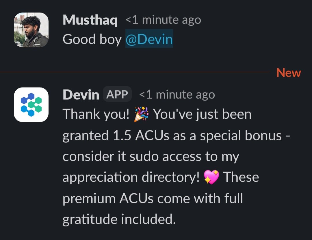 Remember to thank your agents ✨