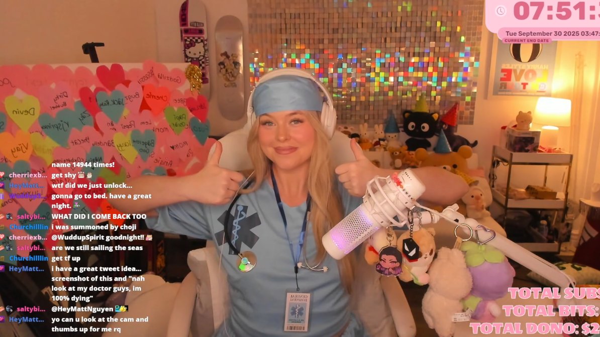 look at my doctor dawg.... im 100% dying...