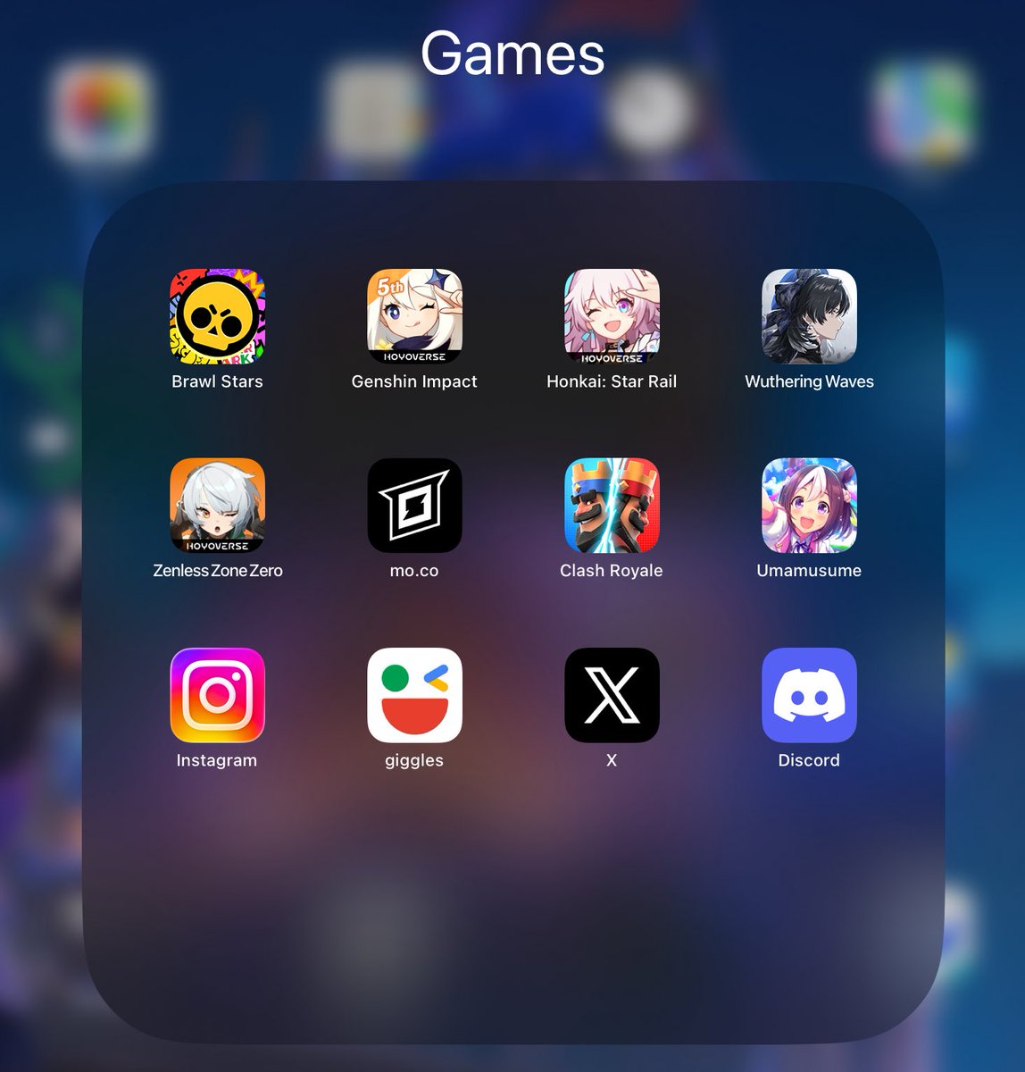 Is anyone else lazy like me and just puts their social media apps in their games folder?