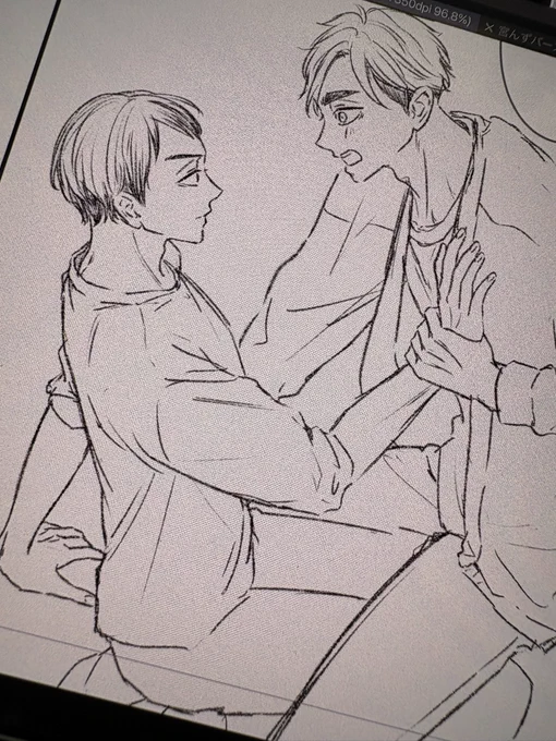 いつ終わるかわからない10ページ😂

🦊🌾🃏wip 