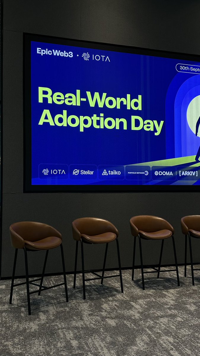 polinsmi's tweet photo. Real-World Adoption Day starting soon! https://t.co/GqWSGnPaLw