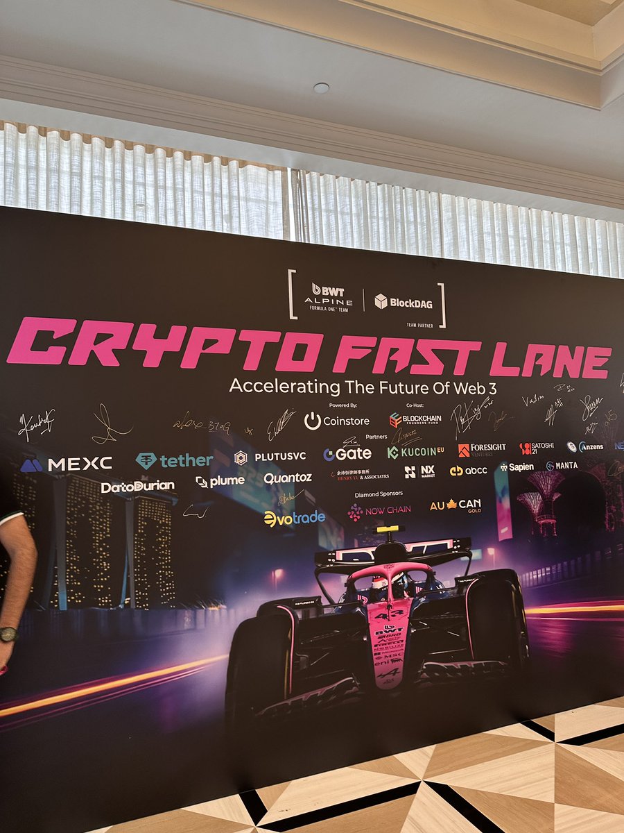 At <a href="/CoinstoreExc/">Coinstore</a> event today👍