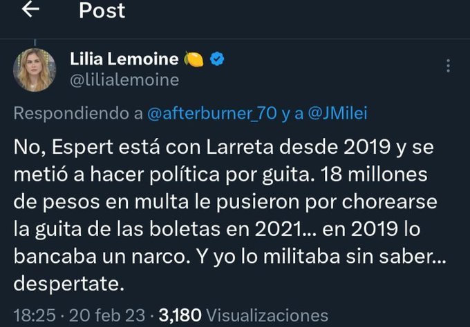 Le avisan ustedes? Son más boludos.