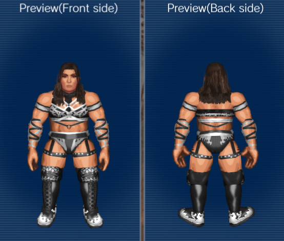 AriOnnaDX's tweet image. I made @therealbozilla from #STARDOM in #FirePro ! !  

#Bozilla
#ファイプロ
#ボジラ