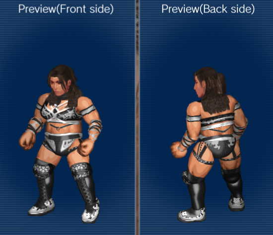 AriOnnaDX's tweet image. I made @therealbozilla from #STARDOM in #FirePro ! !  

#Bozilla
#ファイプロ
#ボジラ