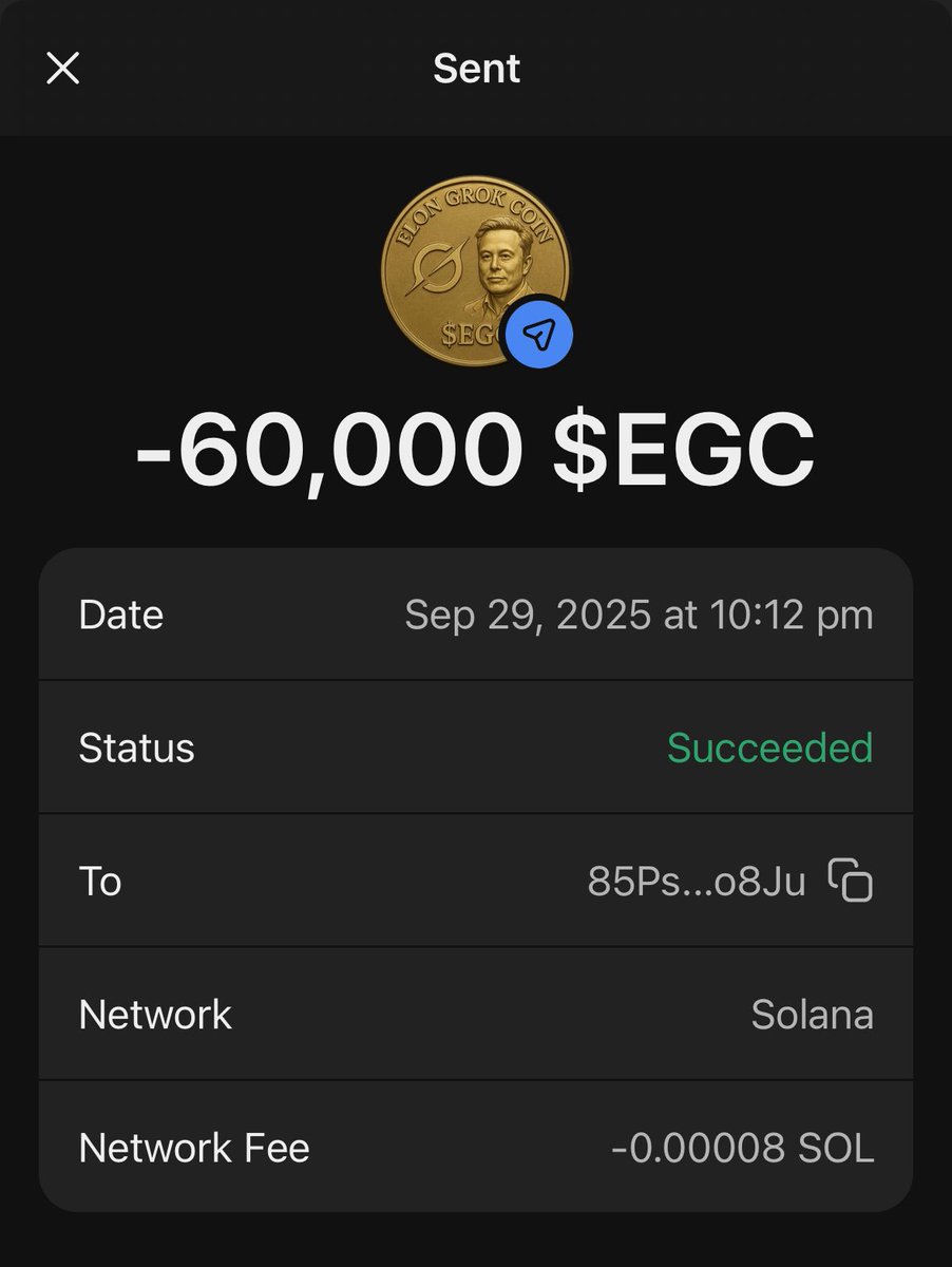 EGCSOLANA's tweet image. Haven’t received $EGC Airdrop?
Drop $SOL Address
Follow @EGCSOLANA