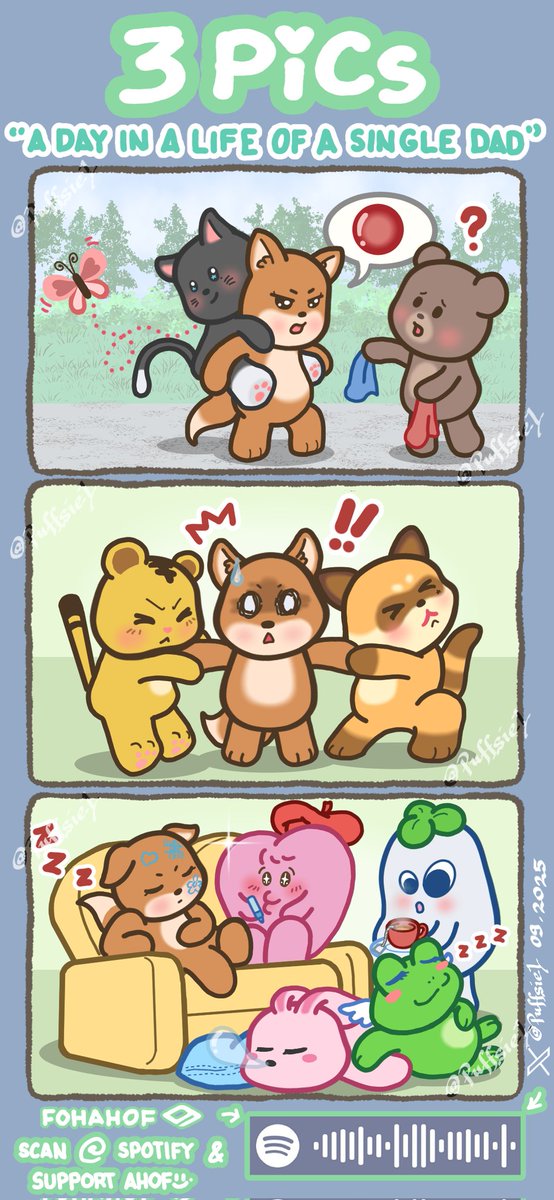 Puffsie1's tweet photo. 🦊👨👦🏋❤️🏡
#AHOF #아홉 #FOHA #FOHAever #Fanart_AHOF #AHOFanart https://t.co/4t0ovi0fnX