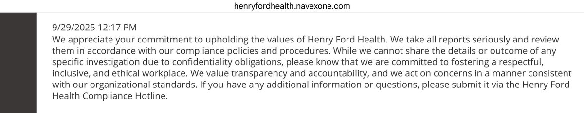 Jon_Gagnon's tweet photo. @Lisa121212121 @libsoftiktok Here is the most recent update from the ethics portal, a non-answer I find totally unacceptable https://t.co/weUqpL9FvN