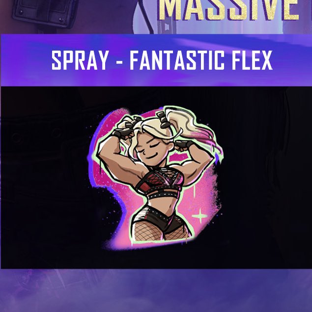 <a href="/AlexaBliss_WWE/">Lexi (Kaufman) Cabrera</a> spray on <a href="/PlayCODMobile/">Call of Duty: Mobile</a>