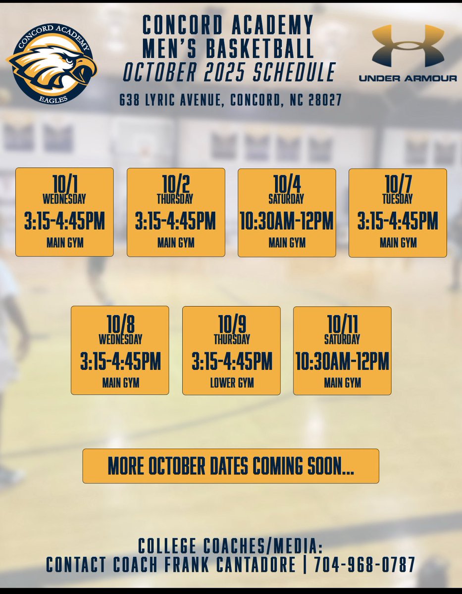 Work out schedule for next 2 weeks! 🦅🏀