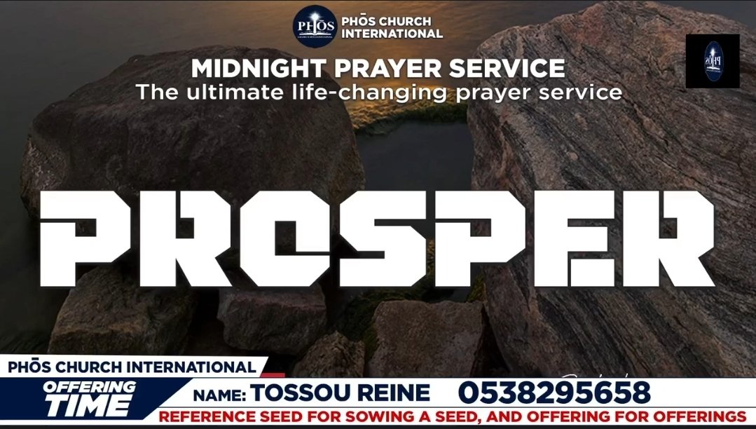 thephoschurch's tweet photo. JOIN THE PRAYER TRAIN EVERY MIDNIGHT (GMT) ON FACEBOOK. JOIN ANY OF OUR PAGES.
SAMUEL AMAH (S.A.M):
https://t.co/W6NoefjqKE
PHŌS CHURCH INTERNATIONAL:
https://t.co/qn9KwxOPwA
#MidnightPrayerService
#PhōsChurchInternational https://t.co/6XD92X9DaJ