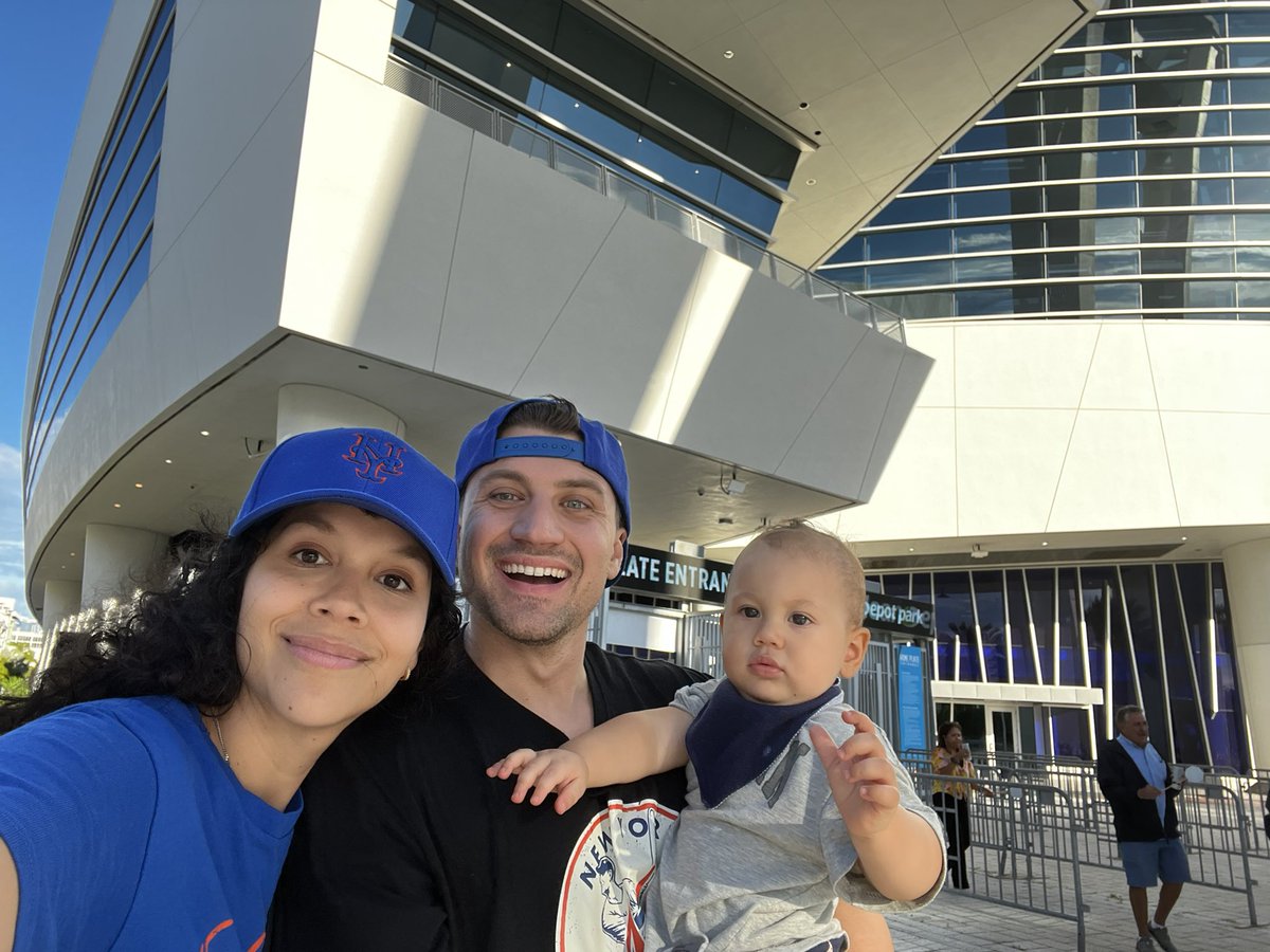 CoolHands2012's tweet photo. Mets lose to the Marlins, season’s toast, and my kid’s already better at handling heartbreak than me 😭. Pete’s liner robbed, my soul’s unemployed. At least we got Nolan McLean! #LGM #MetsCurse https://t.co/IQGRaXEfN1