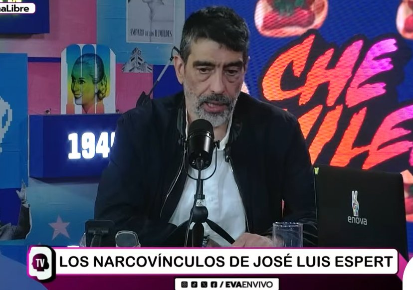 "El testaferro de Fred Machado es su primo, que es la pareja de Lorena Villaverde, que es la CANDIDATA a Senadora. Estos tipos NO solo encubren a NARCOS, los ponen en las listas. A Espert, a Patricia Bullrich que también es ENCUBRIDORA DE NARCOS".

<a href="/rodotailhade/">Rodolfo Tailhade ⭐️⭐️⭐️</a> en <a href="/evaenvivo/">Eva TV</a>.