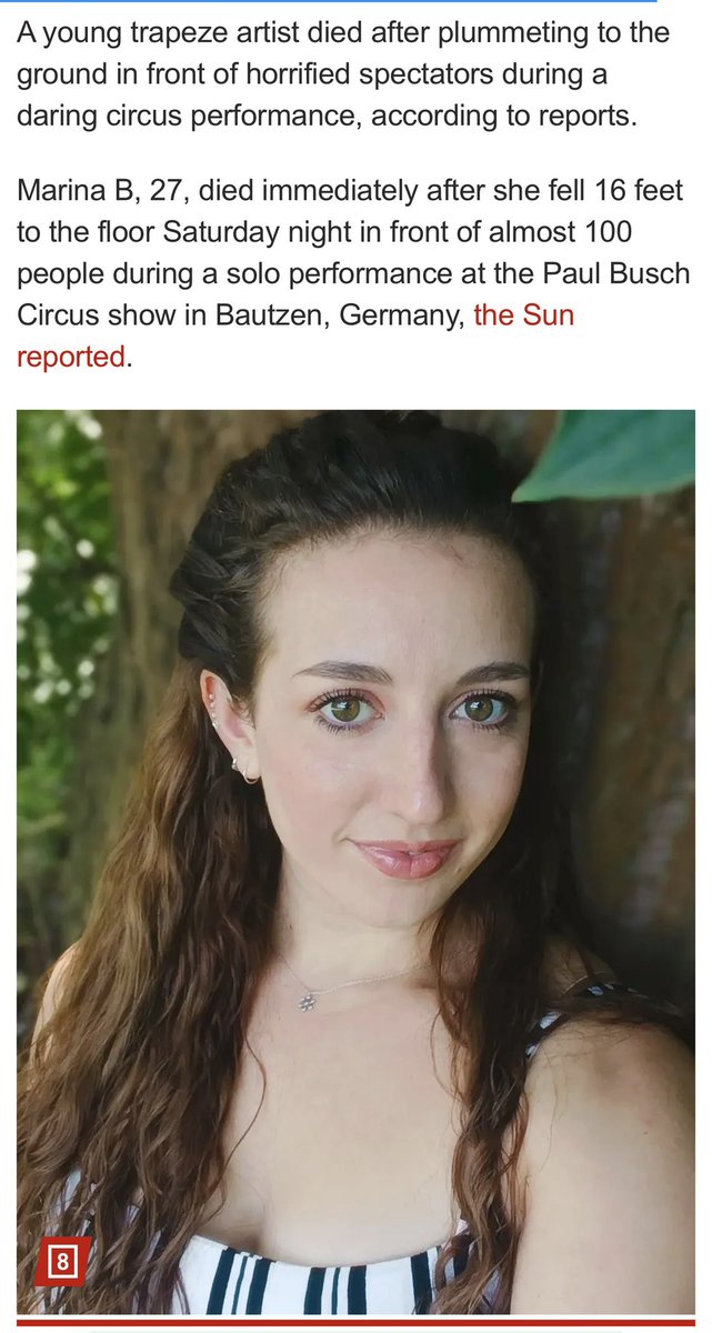 MeriamMagic's tweet image. Dear fellow performers 

I’m begging you if your show has a real element of danger… cut that part off or try your best to make it safe!

This is very sad, what a tragedy!