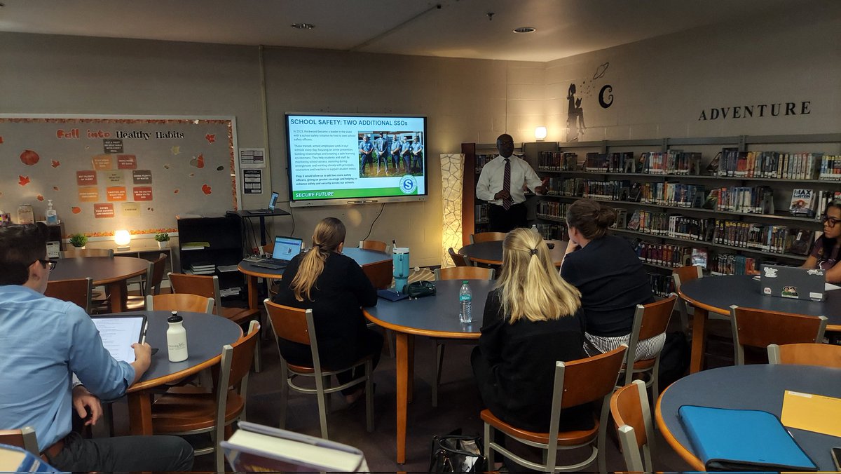 RockwoodSupt's tweet image. Three more opportunities to share information about #PropS this afternoon with staff at Crestview Middle and Green Pines Elementary, as well as parents at Rockwood South Middle. Strong Staff. Safe Schools. Secure Future. Rsdmo.org/PropS