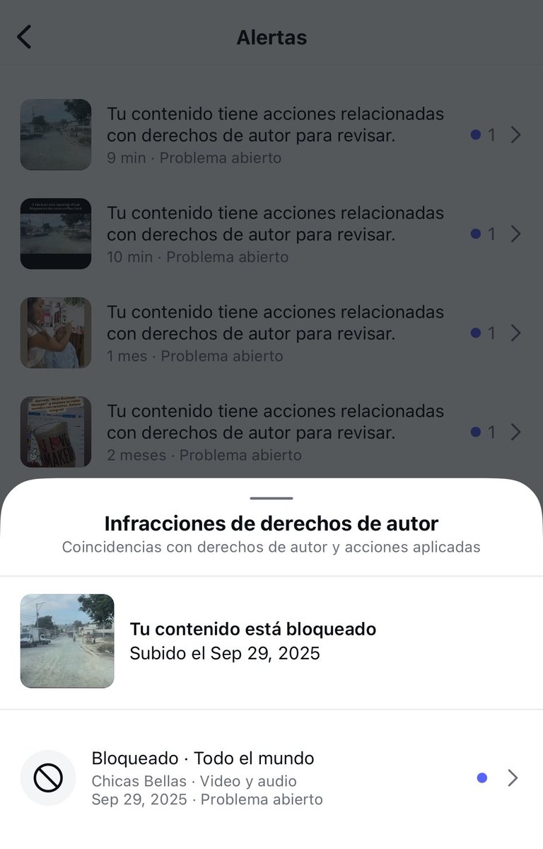 MillyPico22's tweet photo. Y no contentos con Facebook, también en Instagram. @FUNDAMEDIOS @SinCadenasECU 

Adjunto una captura de otro usuario quien por publicar un video donde se identificaba un vehículo de la alcaldía, también bloquearon su contenido. https://t.co/nCrL5D8eNM
