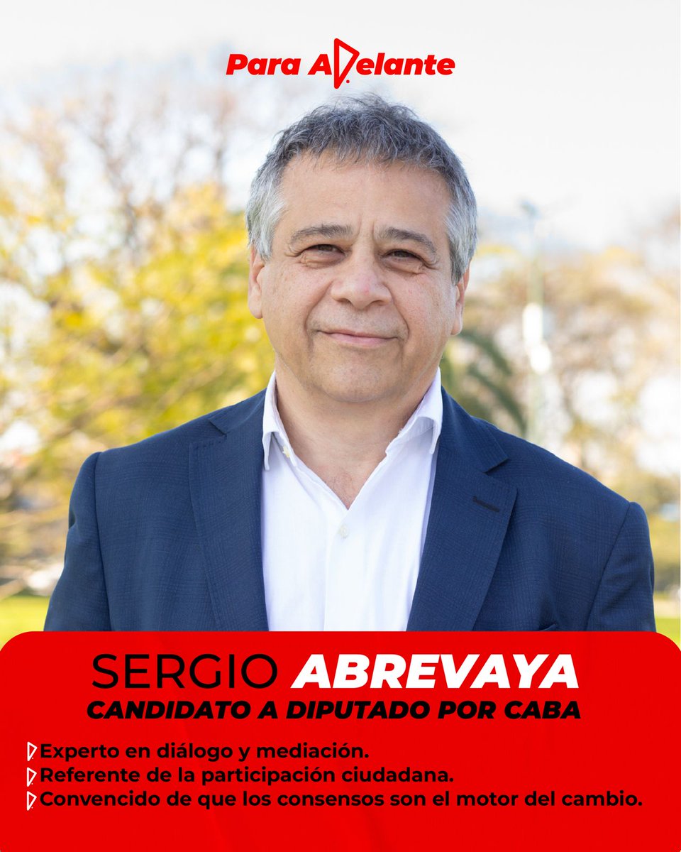SergioAbrevaya's tweet image. Creemos en la fuerza de lo colectivo; en el diálogo y los consensos democráticos. No tenemos compromisos con nadie: ni con la casta, ni con los empresarios contratistas del Estado. Vamos #ParaAdelante con el liderazgo de @manesf en el Senado y la lista que encabezo para…