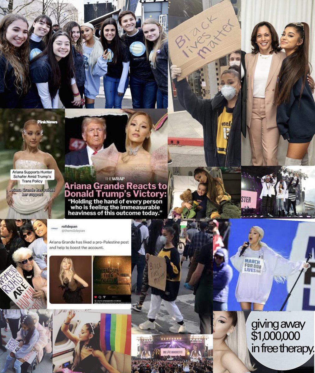 needyybutera's tweet image. imagine looking at ms. ariana grande and thinking “yeah, this woman supports trump”….