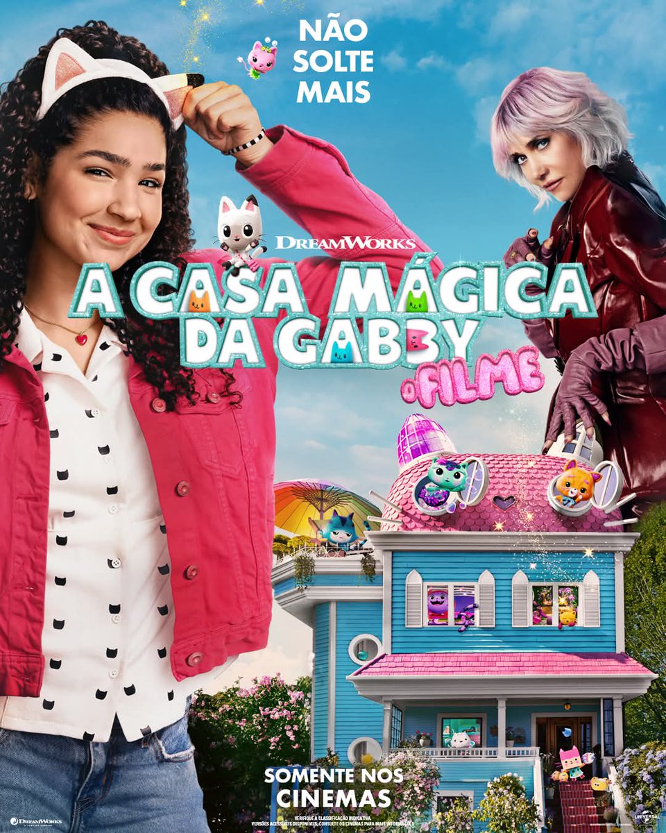 AlissonJonantha's tweet image. Prepare-se Pra Uma Aventura Gatástico É Hora de Ficar Pequena Dia 9 De Outubro Estreia A Casa Mágica da Gabby O Filme 🤩😻💗🤍🖤💙💖 #CasadaMagicadaGabbyFilme #GabbysDollhouseTheMovie #gabbysDollhouse @UniversalPicsBr @UniversalPics @dreamworksjr @Dreamworks @gabbysdollhouse