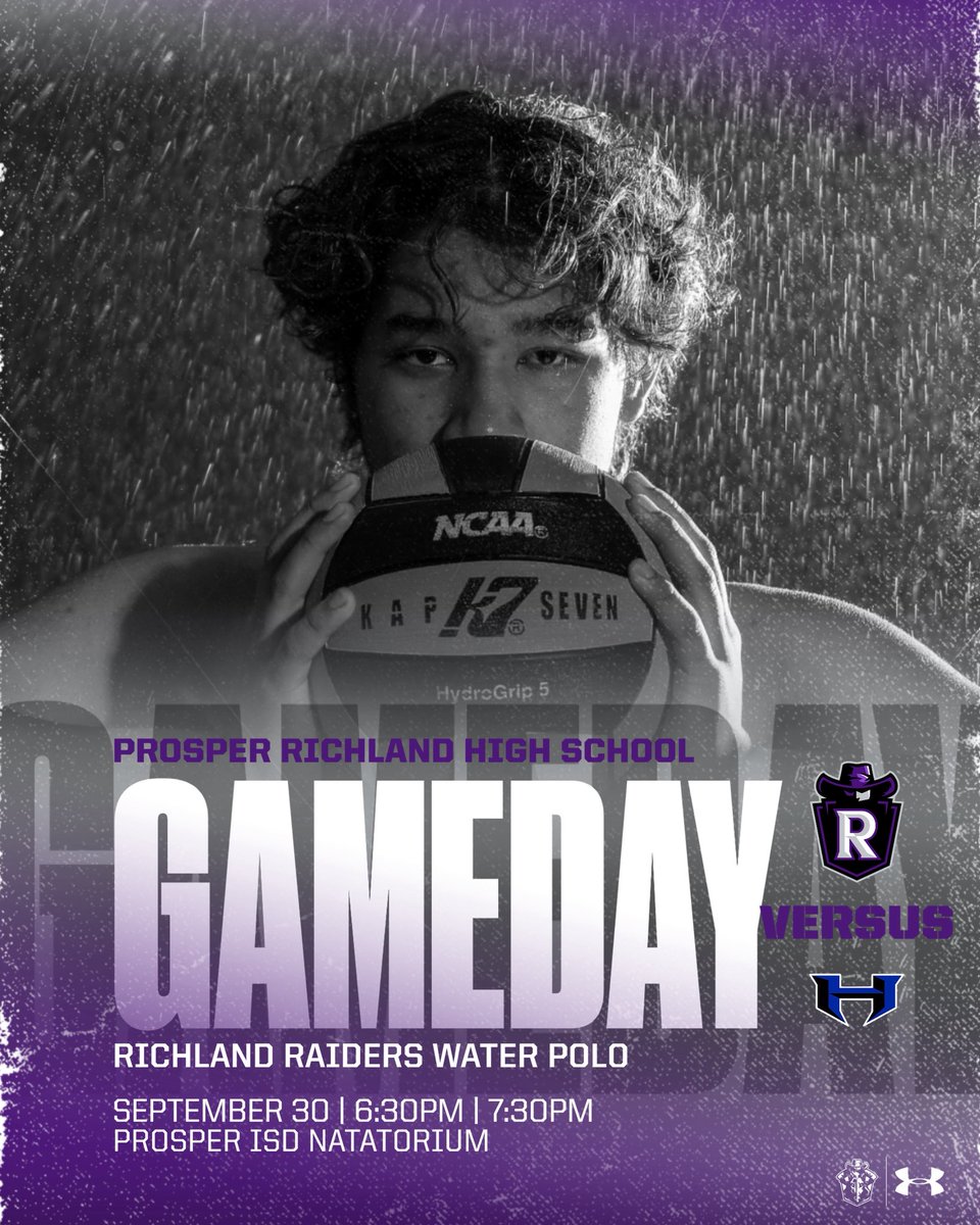 Season finale for Richland’s inaugural water polo season. Come out, be loud, and wear your purple and black.

#WeAreRichland