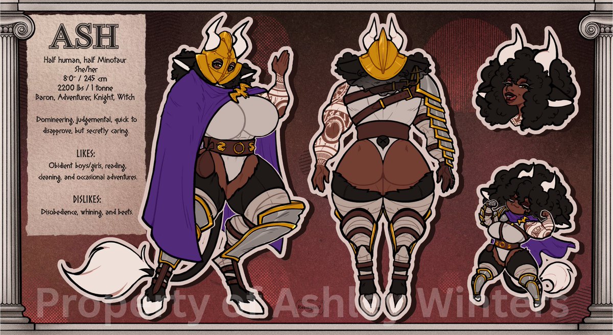 MsWinters4's tweet photo. Armor ref of Ash

Artist: @Resinger17 https://t.co/vnR97iIrSi