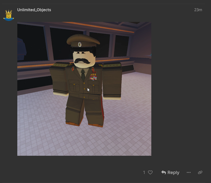 devforumtxt's tweet image. The new devforum lounge category is going great
#roblox #robloxdev