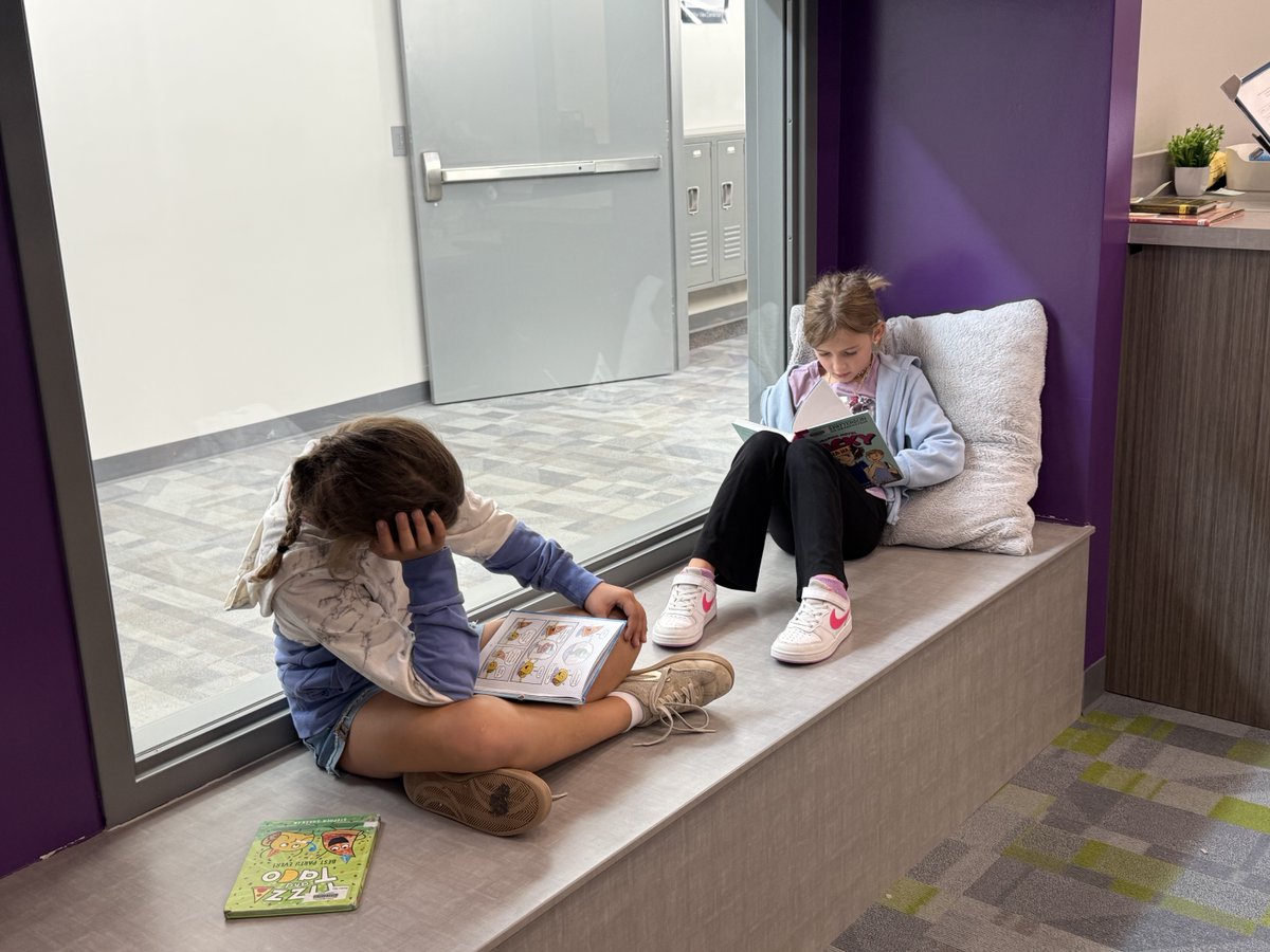 ADM_Meadow_View's tweet photo. Enjoying great books during library time. https://t.co/EzOQBwMafw