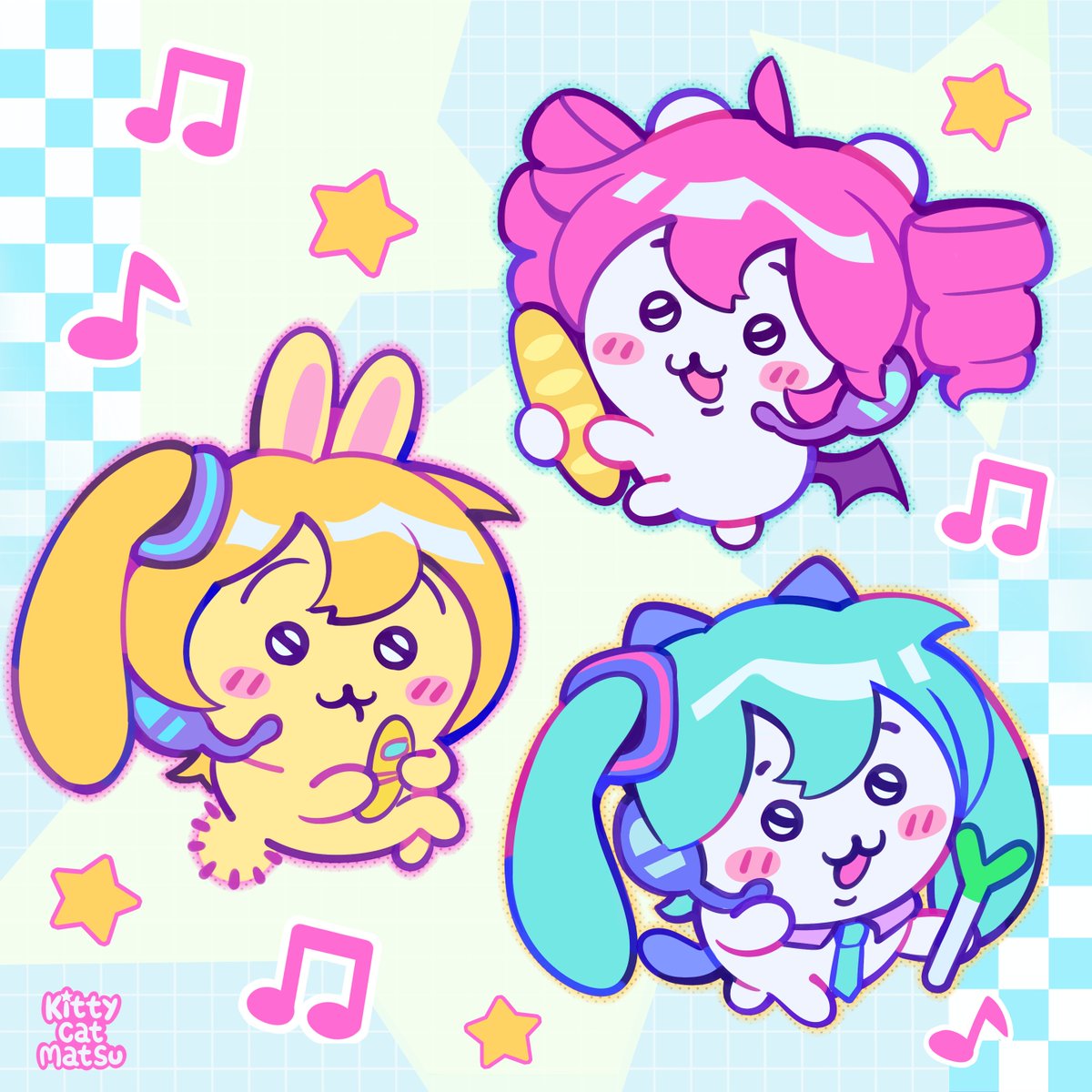 Triple baka! #chiikawa